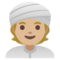 Persona Con Turbante: Carnagione Medio-Chiara