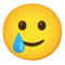 Faccina Sorridente Con Lacrima