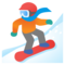 Persona Sullo Snowboard