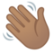 Mano Che Saluta: Carnagione Media