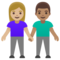 Donna E Uomo Che Si Tengono Per Mano: Carnagione Medio-Chiara, Carnagione Media