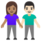 Donna E Uomo Che Si Tengono Per Mano: Carnagione Media, Carnagione Chiara
