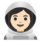 Astronauta Donna: Carnagione Chiara