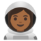 Astronauta Donna: Carnagione Medio-Scura