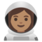 Astronauta Donna: Carnagione Media
