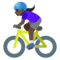 Ciclista Donna: Carnagione Scura
