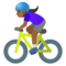 Ciclista Donna: Carnagione Medio-Scura