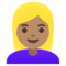 Donna: Carnagione Media, Capelli Biondi