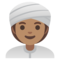 Donna Con Turbante: Carnagione Media