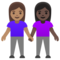 Due Donne Che Si Tengono Per Mano: Carnagione Media, Carnagione Scura