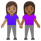 Due Donne Che Si Tengono Per Mano: Carnagione Media, Carnagione Medio-Scura