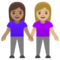 Due Donne Che Si Tengono Per Mano: Carnagione Media, Carnagione Medio-Chiara