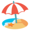 Spiaggia Con Ombrellone