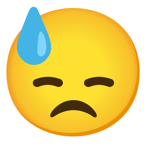 Faccina Abbattuta Sudata