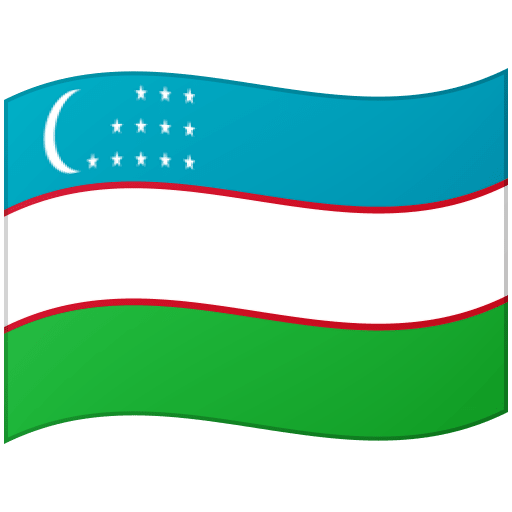 Bandiera: Uzbekistan