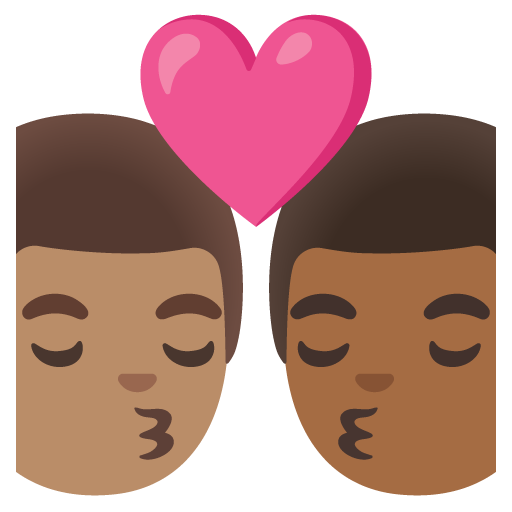 Bacio: Uomo, Uomo, Carnagione Media, Carnagione Medio-Scura