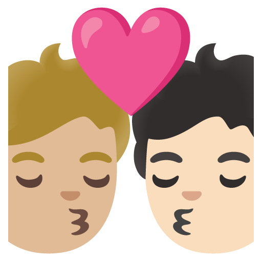 Bacio: Persona, Persona, Carnagione Medio-Chiara, Carnagione Chiara