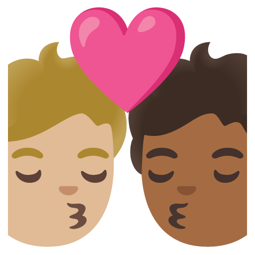 Bacio: Persona, Persona, Carnagione Medio-Chiara, Carnagione Medio-Scura