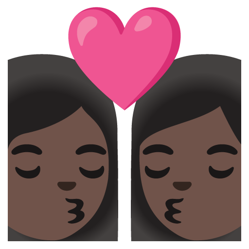 Bacio: Donna, Donna, Carnagione Scura