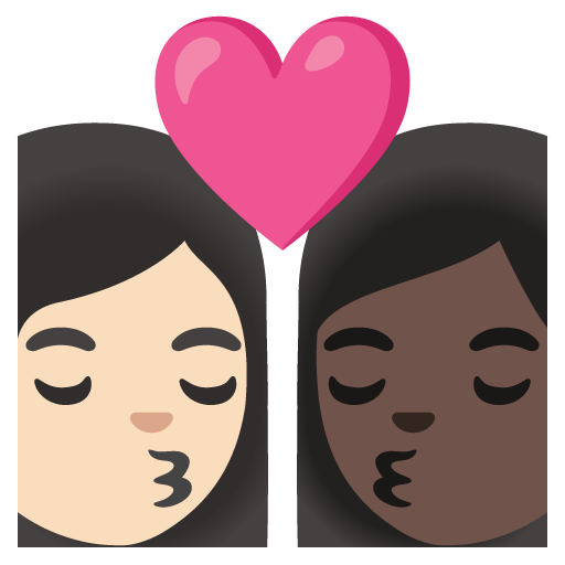 Bacio: Donna, Donna, Carnagione Chiara, Carnagione Scura