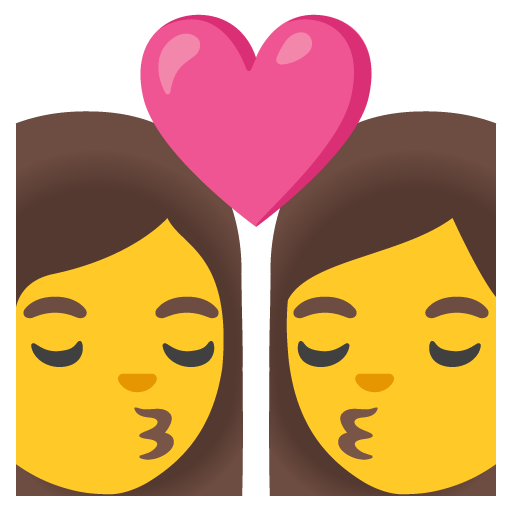 Bacio: Donna, Donna