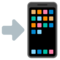 Telefono Cellulare Con Freccia