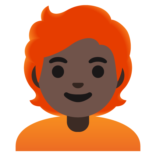 Persona: Carnagione Scura, Capelli Rossi