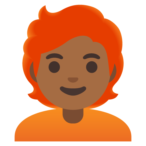 Persona: Carnagione Medio-Scura, Capelli Rossi