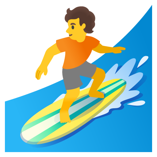 Persona Che Fa Surf
