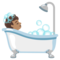 Persona Che Fa Il Bagno: Carnagione Media