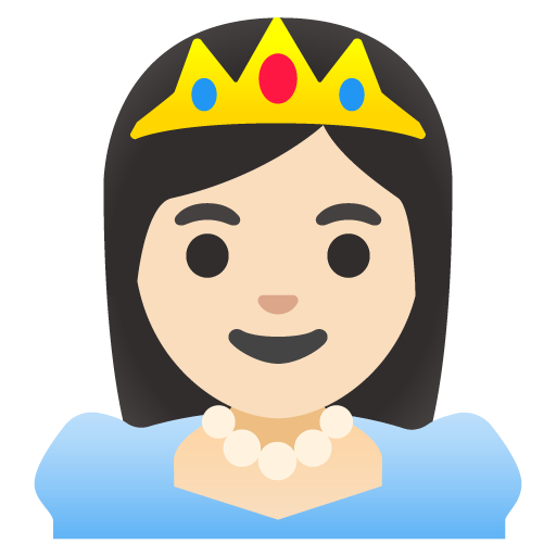 Principessa: Carnagione Chiara