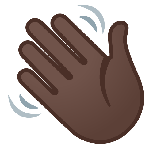 Mano Che Saluta: Carnagione Scura