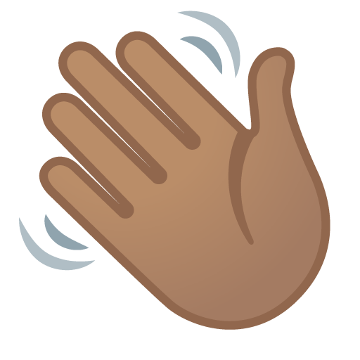 Mano Che Saluta: Carnagione Media