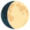 Luna Gibbosa Crescente