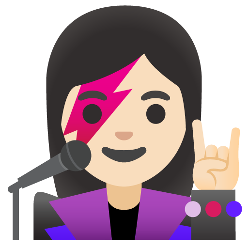 Cantante Donna: Carnagione Chiara