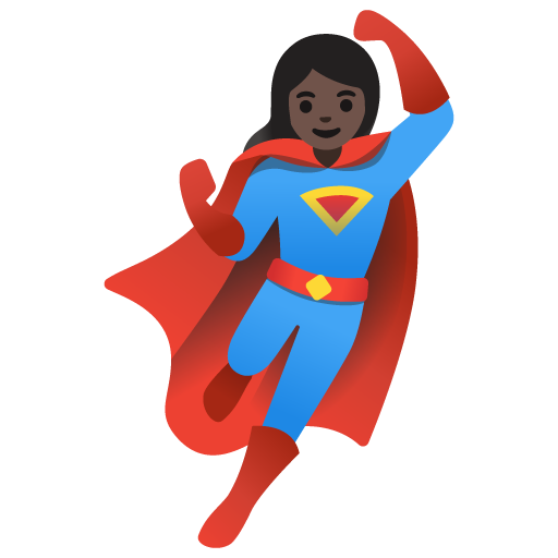 Supereroina: Carnagione Scura