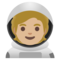 Astronauta: Carnagione Medio-Chiara