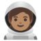 Astronauta: Carnagione Media