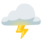 Wolke Mit Blitz Wolke Mit Blitz