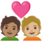 Coppia Con Cuore: Persona, Persona, Carnagione Media, Carnagione Medio-Chiara