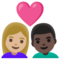 Coppia Con Cuore: Donna, Uomo, Carnagione Medio-Chiara, Carnagione Scura
