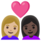 Coppia Con Cuore: Donna, Donna, Carnagione Medio-Chiara, Carnagione Scura