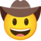 Faccina Con Cappello Da Cowboy