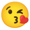 Faccina Che Manda Un Bacio