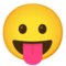 Faccina Che Mostra La Lingua