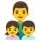 Famiglia: Uomo, Bambina, Bambino
