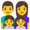 Famiglia: Uomo, Donna, Bambina, Bambina