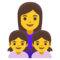 Famiglia: Donna, Bambina, Bambina