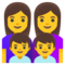 Famiglia: Donna, Donna, Bambino, Bambino