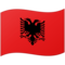 Flagge: Albanien Flagge: Albanien